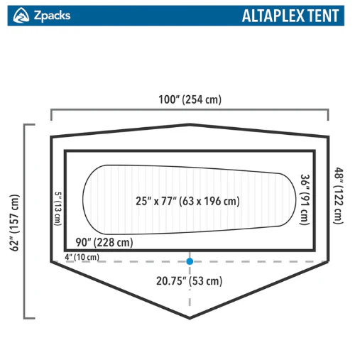 Altaplex Classic Tent by Zpacks - Image 4