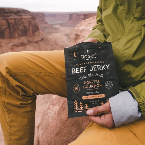 Bonfire Bourbon Beef Jerky by Rogue Jerky Co. - Image 3