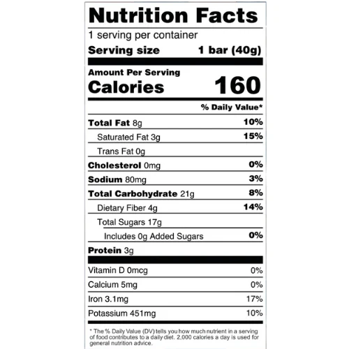 Cacao Banana Energy Bars by Lecka - Image 12