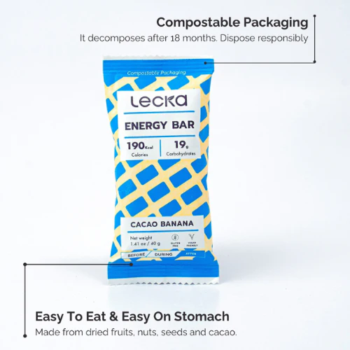 Cacao Banana Energy Bars by Lecka - Image 7