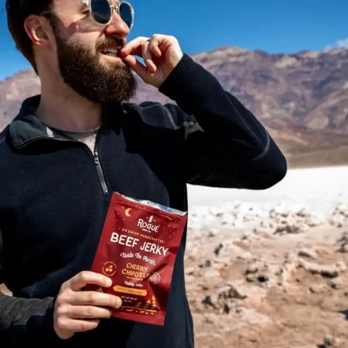 Cherry Chipotle Beef Jerky by Rogue Jerky Co. - Image 3