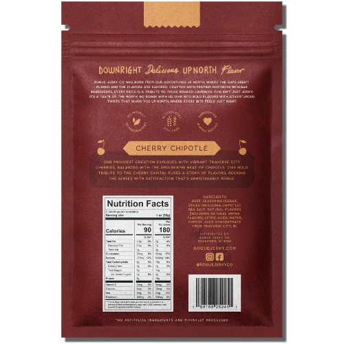 Cherry Chipotle Beef Jerky by Rogue Jerky Co. - Image 4