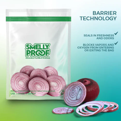 Clear Flat Reusable Bags by Smelly Proof - Image 6