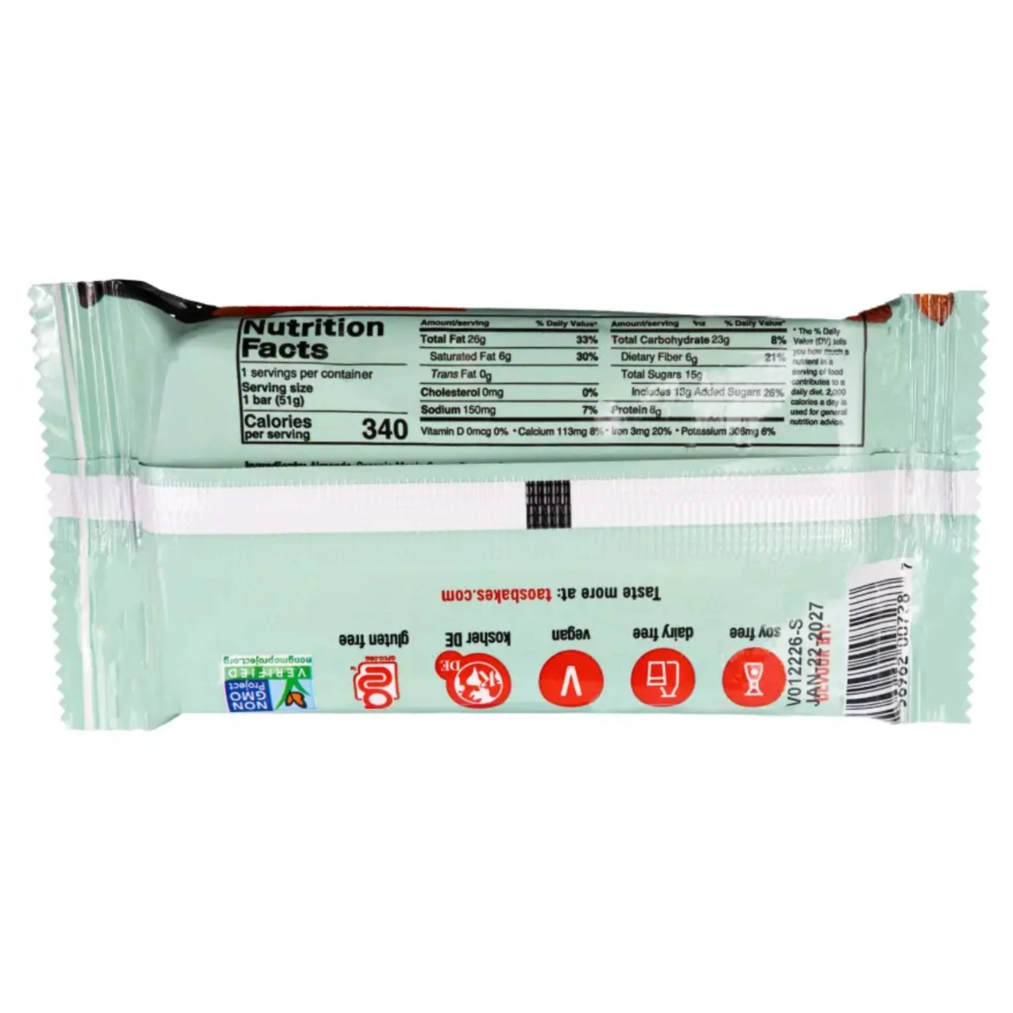 Dark Chocolate Almond & Sea Salt Bars by Taos Bakes - Image 10