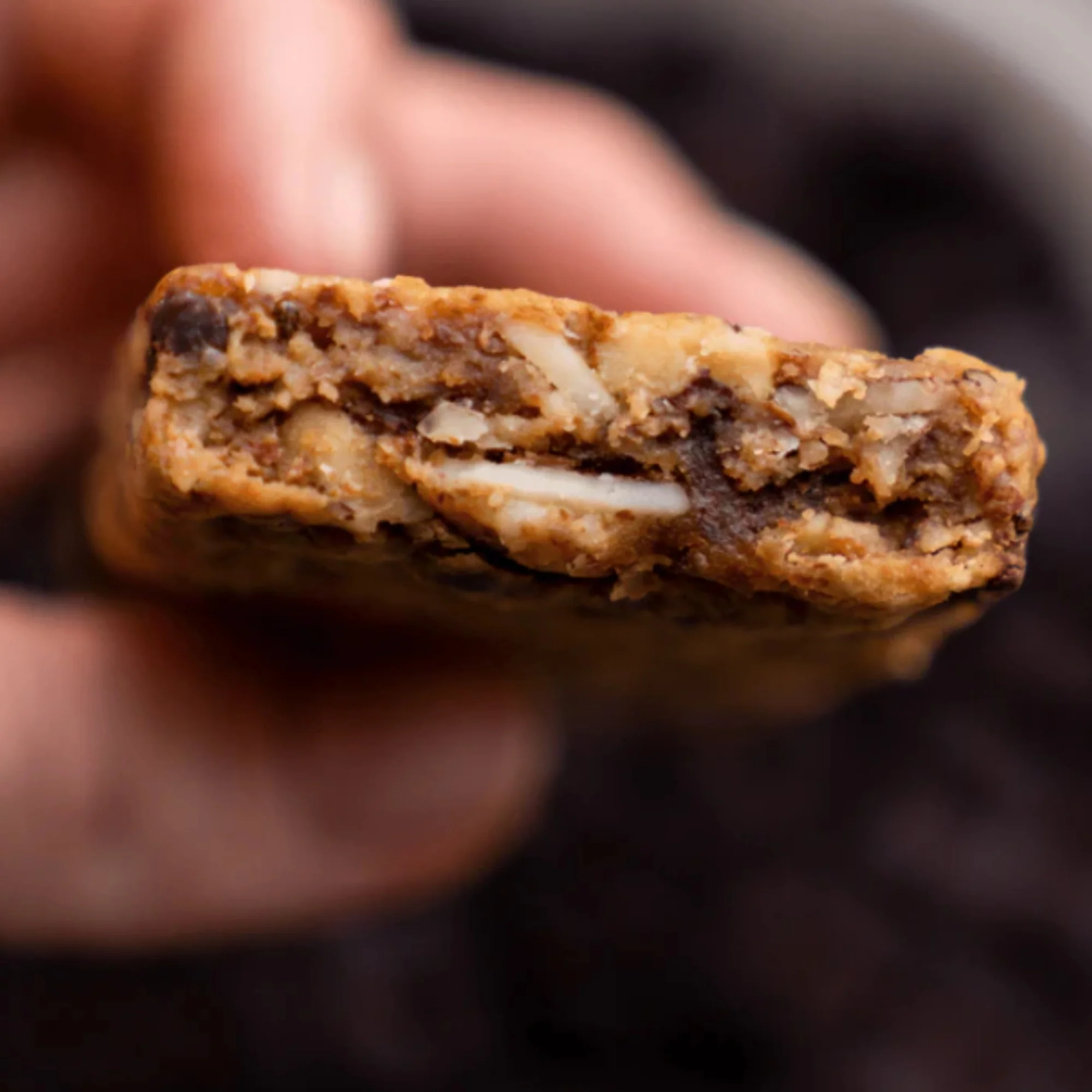 Dark Chocolate Almond & Sea Salt Bars by Taos Bakes - Image 2