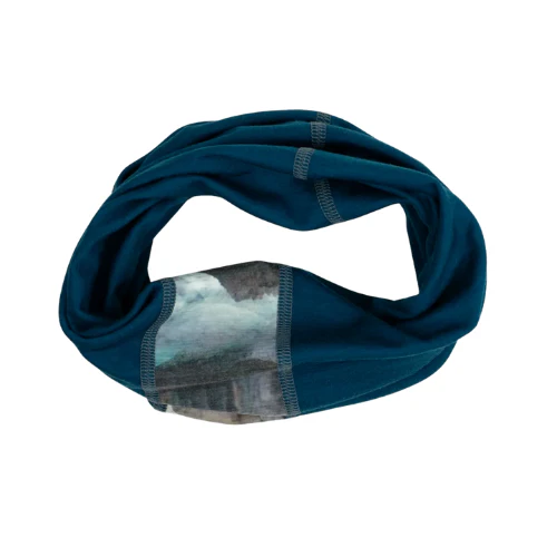 Geo Merino Wool Neck Gaiter by Alpine Fit - Image 3