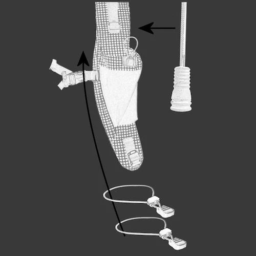 Hands Free Umbrella Kit by Six Moon Designs - Image 4
