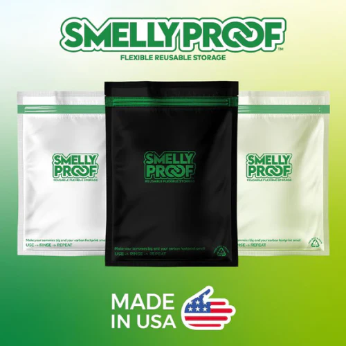 Heavy Duty Clear Flat Reusable Bags by Smelly Proof - Image 6