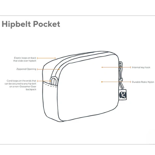Hip Belt Pocket by Gossamer Gear - Image 3