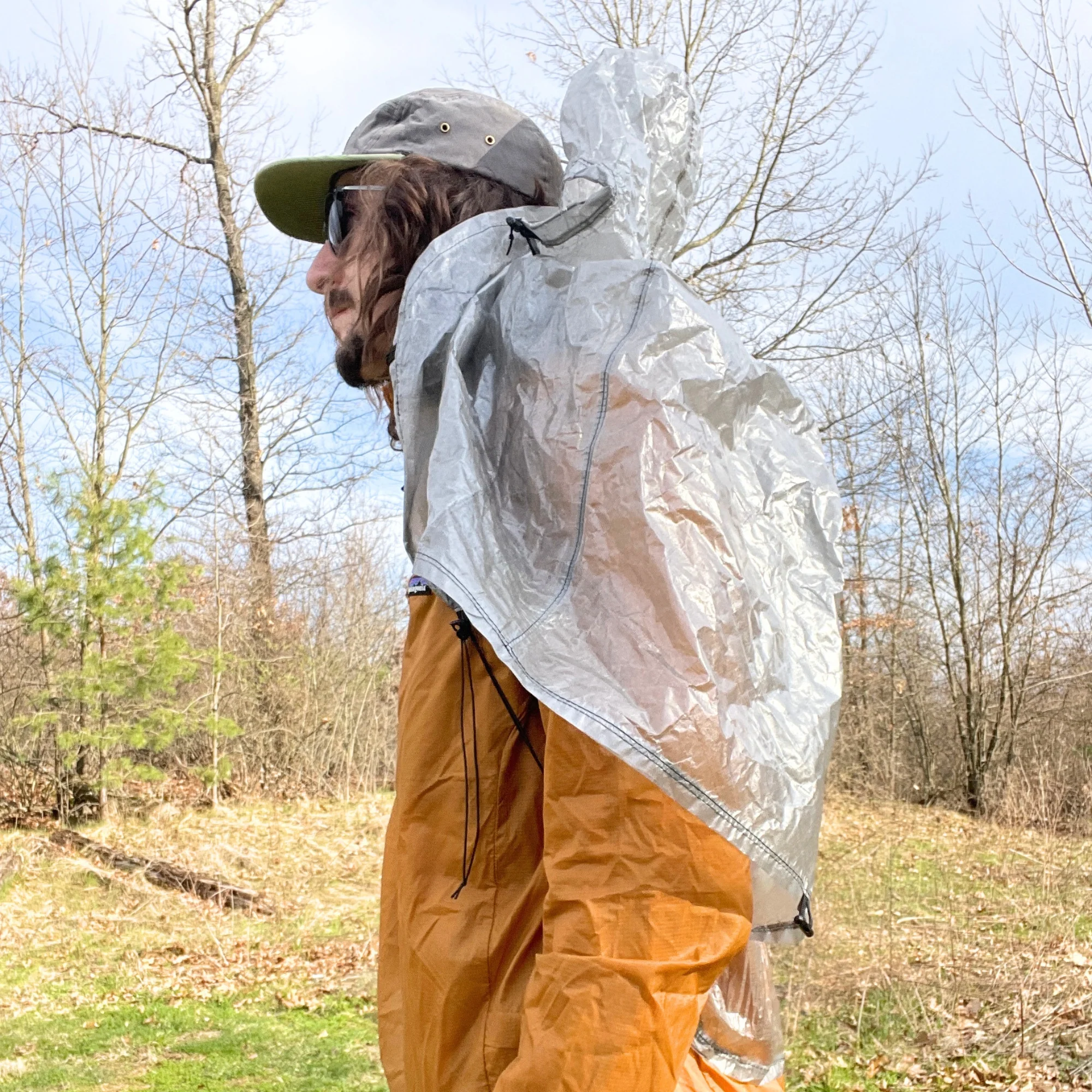 Dyneema Hooded Half-Poncho by MooseTrack Packs - Image 20