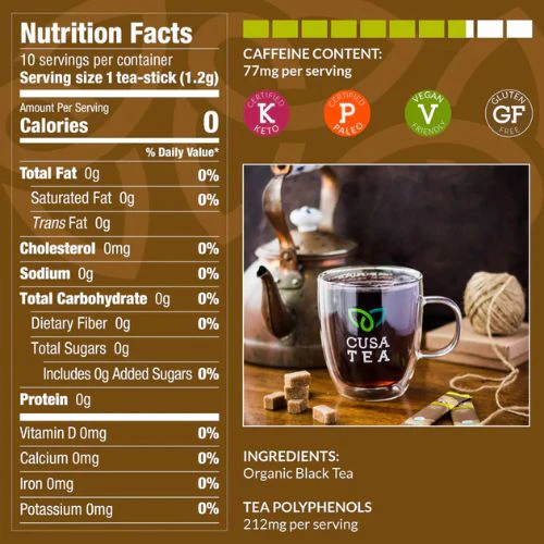 Instant Teas by Cusa Tea & Coffee - Image 7