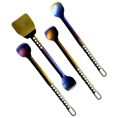 Long Titanium Spoon by Brautigam Expedition Works - Image 4