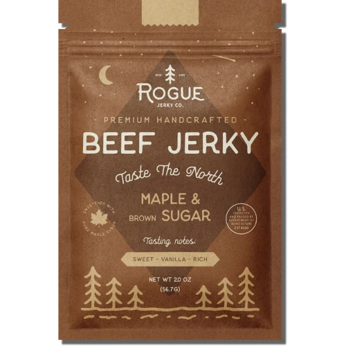 Maple & Brown Sugar Beef Jerky by Rogue Jerky Co.