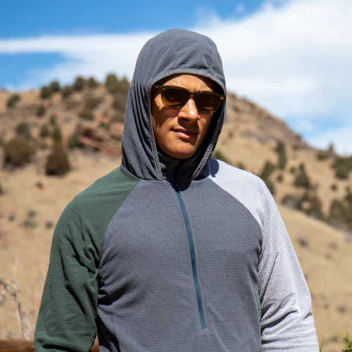 Men's Half Zip Fleece Ultralight Pullover by SkyGOAT - Image 9