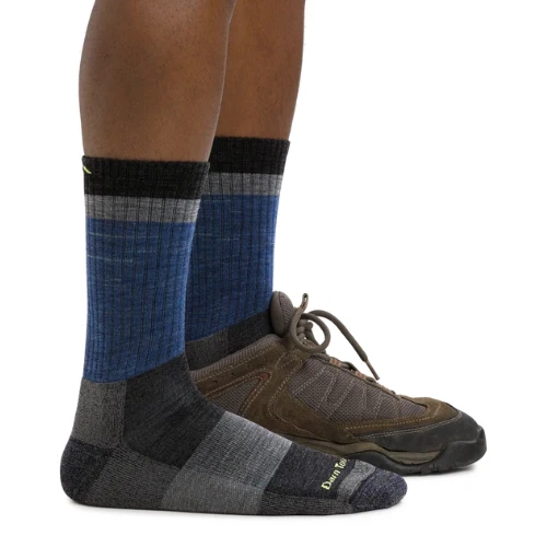 Men's Heady Stripe Micro Crew Lightweight Hiking Sock by Darn Tough - Image 4