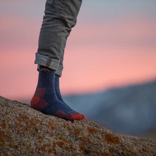 Men's Hiker Micro Crew Midweight Hiking Sock by Darn Tough - Image 15