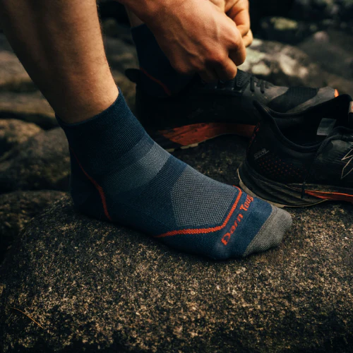 Men's Light Hiker Quarter Lightweight Hiking Sock by Darn Tough - Image 6