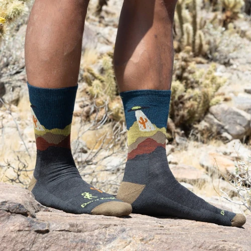 Men's Spaced Out Micro Crew Lightweight Hiking Sock by Darn Tough - Image 11