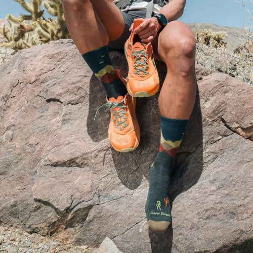 Men's Spaced Out Micro Crew Lightweight Hiking Sock by Darn Tough - Image 8