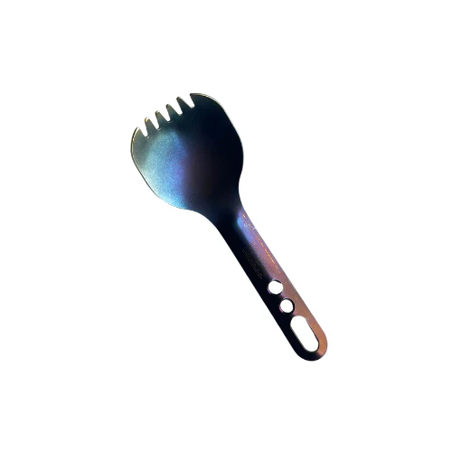 Stubby Titanium Spork by Brautigam Expedition Works - Image 3
