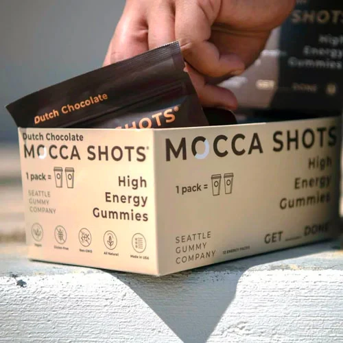 Mocca Shots: High Energy Gummies with Caffeine by Seattle Gummy Company - Image 4