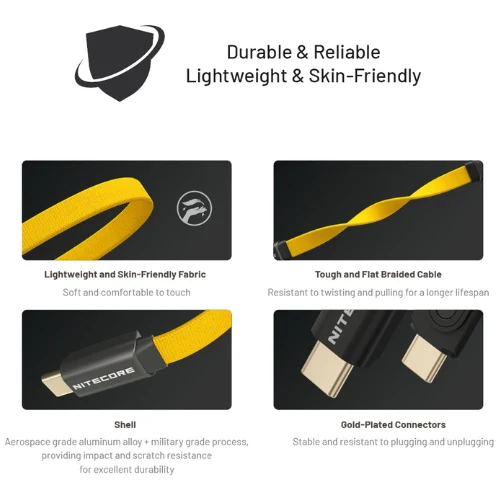 NLink10 USB-C Charging Cable by Nitecore - Image 11
