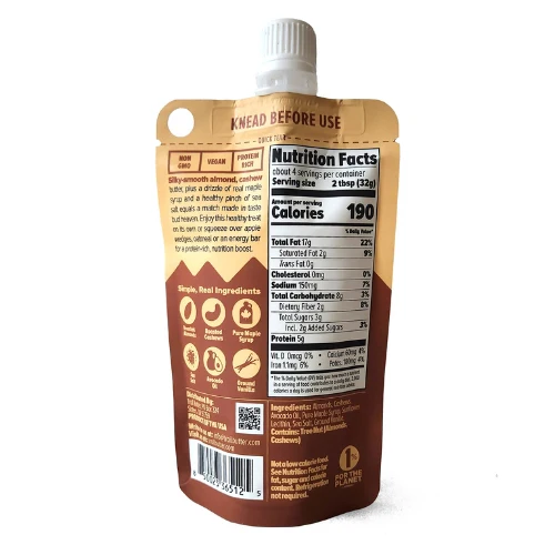 Maple Syrup & Sea Salt Almond Cashew Butter Blend by Trail Butter - Image 7