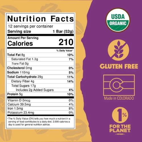 Oatmeal Raisin Energy Bar by BAR-U-EAT - Image 3