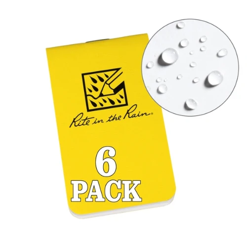 On-The-Go Pocket Notebooks (6-pack) by Rite in the Rain - Image 5