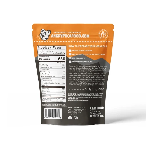 Orange Pecan Granola by Angry Pika Food Co. - Image 3