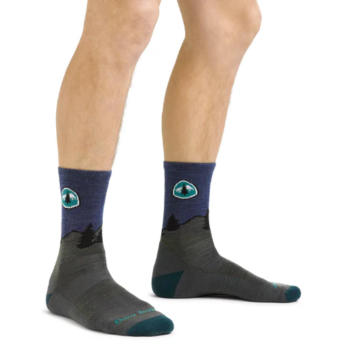 PCT Micro Crew Lightweight Hiking Sock by Darn Tough - Image 2