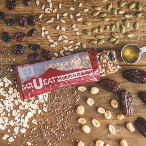 Peanuts N' Cherries Energy Bar by BAR-U-EAT - Image 2