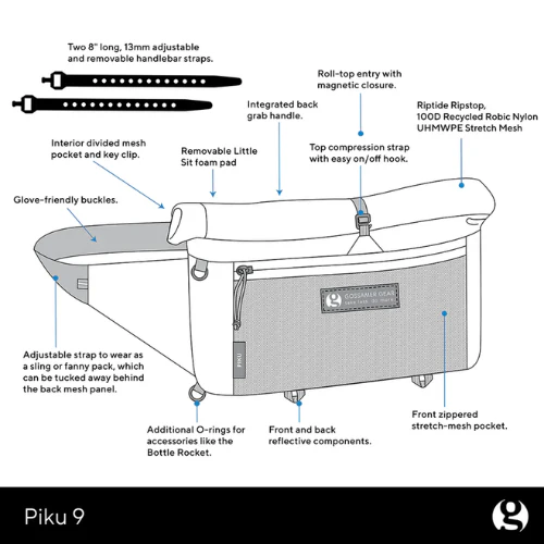 Piku Fanny Pack by Gossamer Gear - Image 5