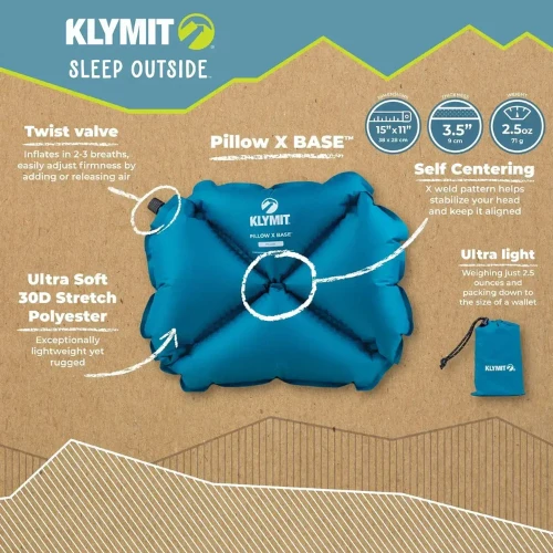 Pillow X  Base by Klymit - Image 8