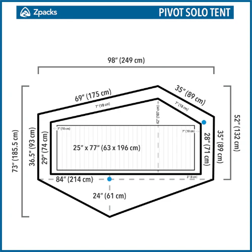 Pivot Solo Tent by Zpacks - Image 24