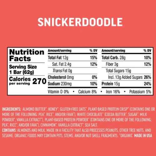 Snickerdoodle Protein Bars by Kate's Real Food - Image 5