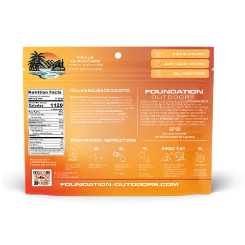 Spicy Italian Pork Sausage Risotto by Foundation Outdoors - Image 4