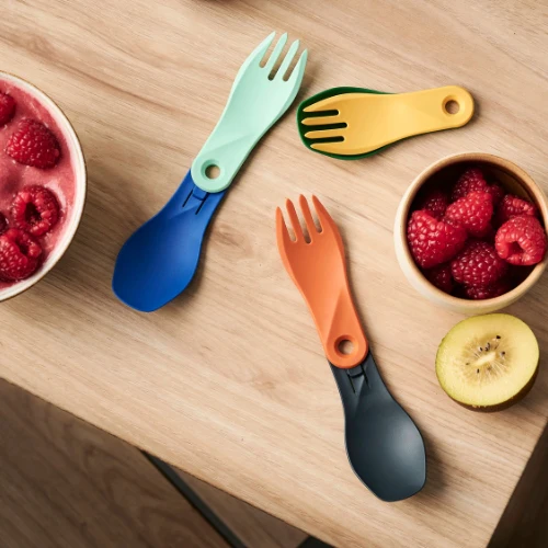 GoBite Spin Spoon & Fork by humangear - Image 10