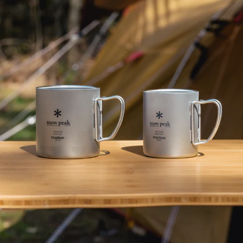 Ti-Double 450 Mug by Snow Peak - Image 3