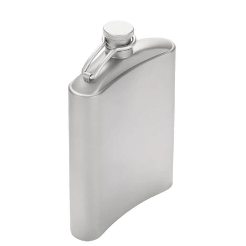 Titanium Hip Flask & Funnel - 220ml by SilverAnt - Image 5