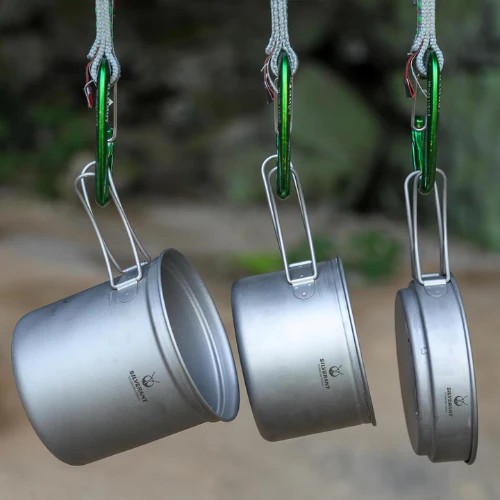 Titanium 3 Piece Cookset by SilverAnt - Image 8