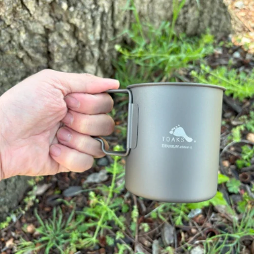 Titanium 450ml Cup (Ultralight Version) by TOAKS - Image 8