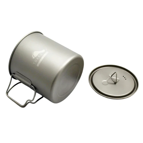 Titanium 650ml Pot (Ultralight Version) by TOAKS - Image 4