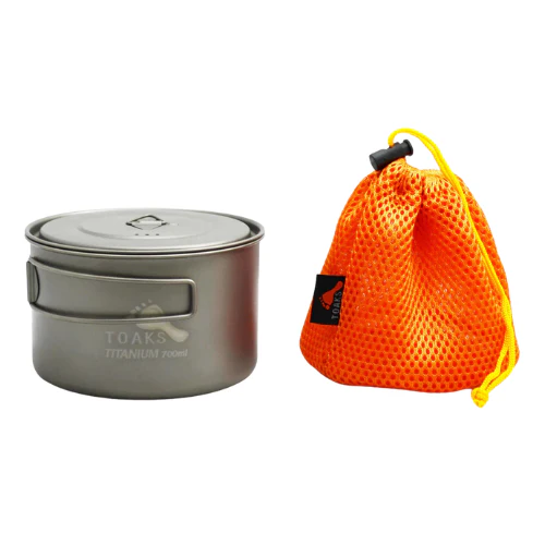 Titanium 700ml Pot (Ultralight Version) by TOAKS - Image 2