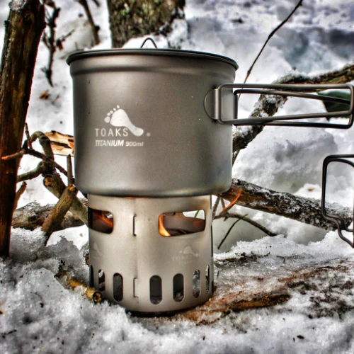 Titanium 900ml D115mm Pot by TOAKS - Image 5