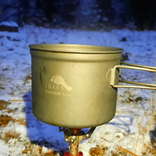Titanium 900ml D115mm Pot by TOAKS - Image 6