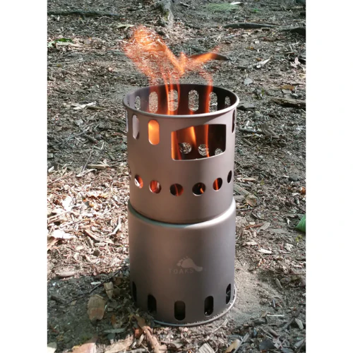 Titanium Backpacking Wood Burning Stove (STV-11) by TOAKS - Image 4