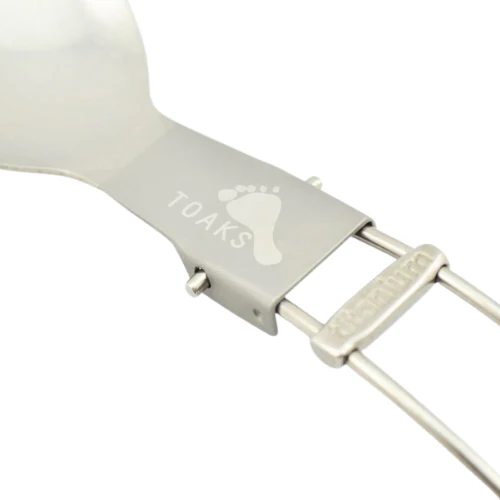 Titanium Folding Spork by TOAKS - Image 4