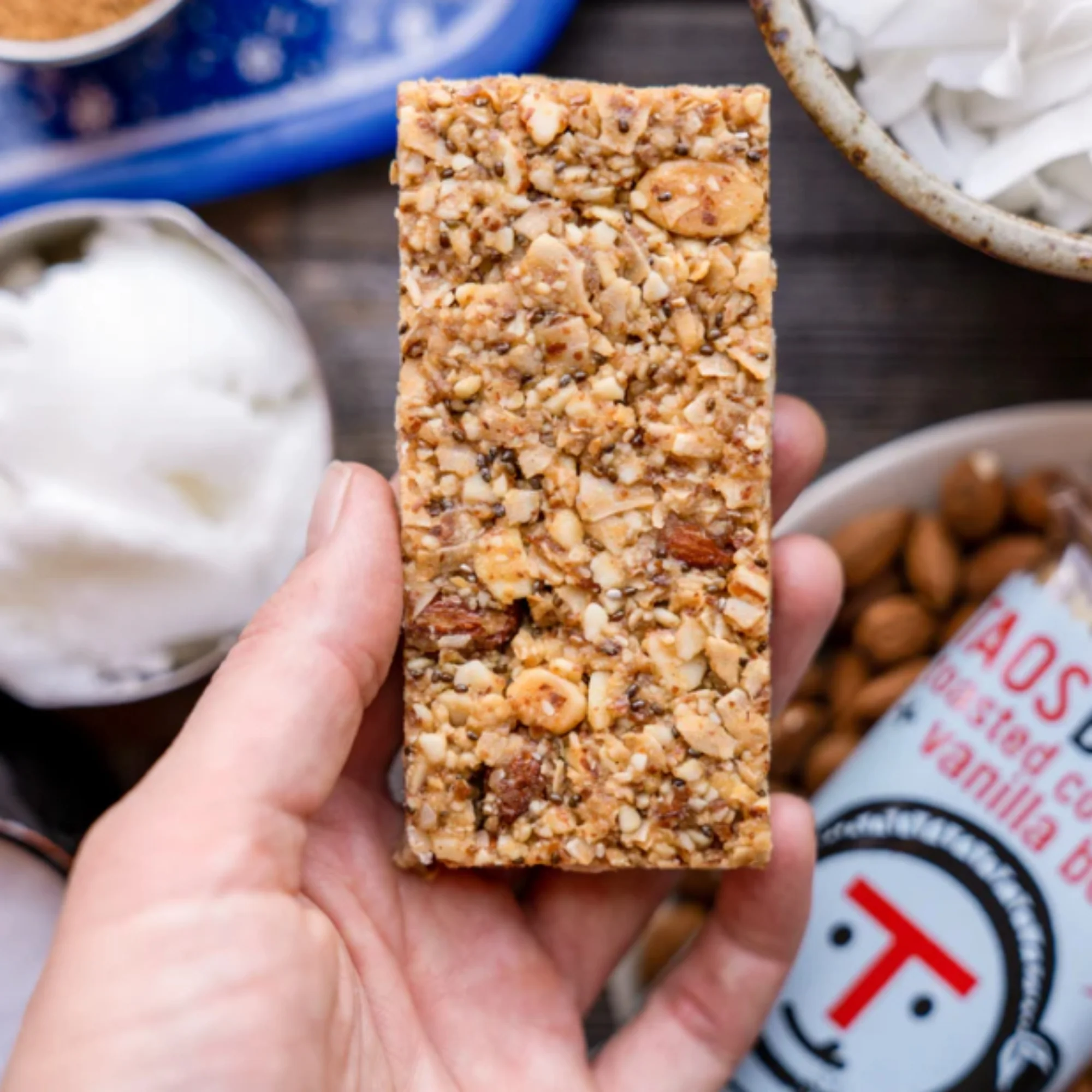 Toasted Coconut & Vanilla Bean Bars by Taos Bakes - Image 2