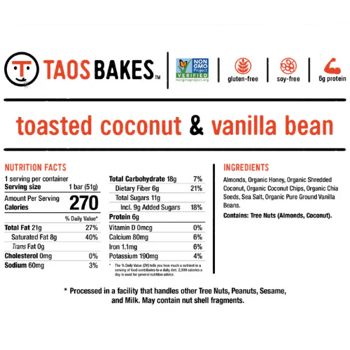Toasted Coconut & Vanilla Bean Bars by Taos Bakes - Image 5